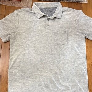 Vuori Mens Ace Polo Grey Large
